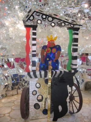 Nikki de saint Phale's tarot garden chariot image